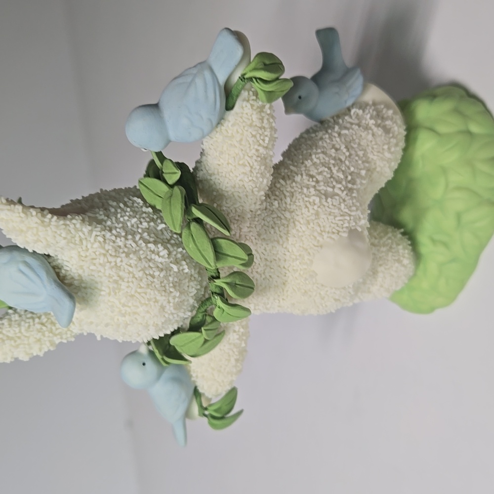 Department 56 Snowbunnies "Birds of a Feather" Figurine - Picture 3 of 3